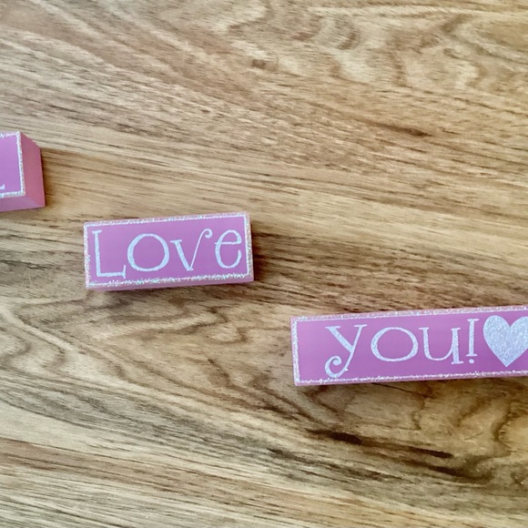 I LOVE YOU WOODEN BLOCKS - Perfect for VALENTINES DAY or special occasions!!! 🥳 - Picture 4 of 10